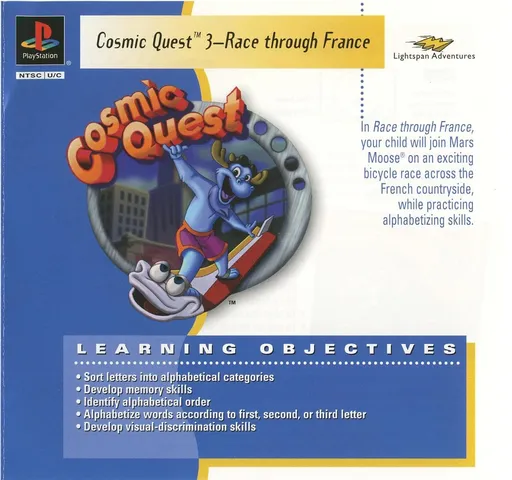 Mars Moose Cosmic Quest 3 - Race Through France (USA)